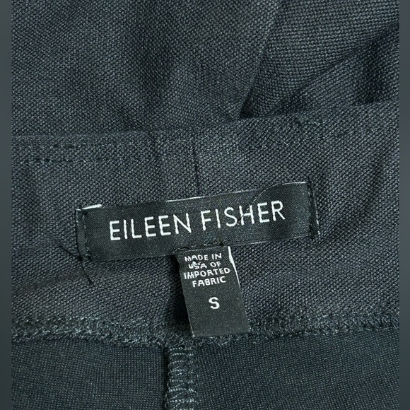 Eileen Fisher Mid Rise Stretchy Pull On Ankle Slim Pants - Picture 6 of 9